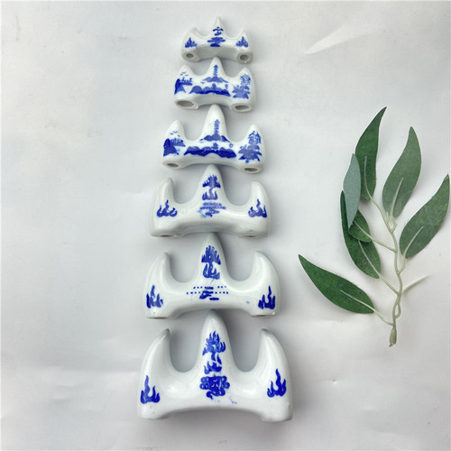 Jingdezhen ceramic pen mountain pen holder pen holder large, medium and small Yamagata calligraphy students practice brush ornaments pen holder