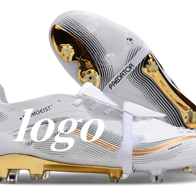 Los fabricantes de Putian venden al por mayor Halcón transfronterizo de 25 generaciones PREDATOR ACCURACY zapatos de fútbol con clavos fg de lengua abatible