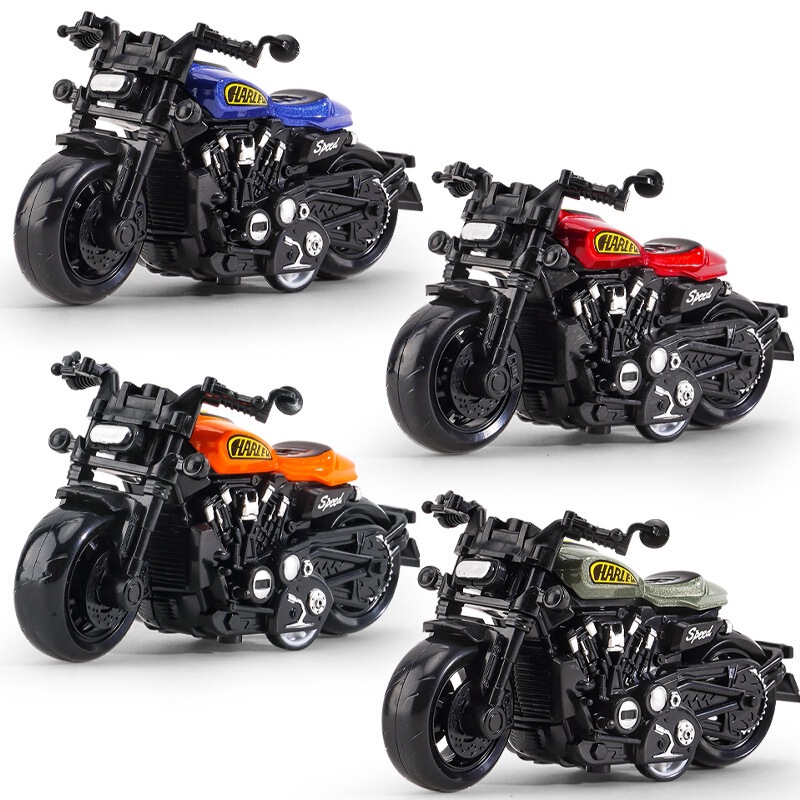 Mini Simulation Alloy Pull-Back Motorcycle Shock-Absorbing Cool Car Model Children's Toys Birthday Gift Mini Simulation Alloy Pull-Back Motorcycle Shock-Absorbing Cool Car Model Children's Toys Birthday Gift