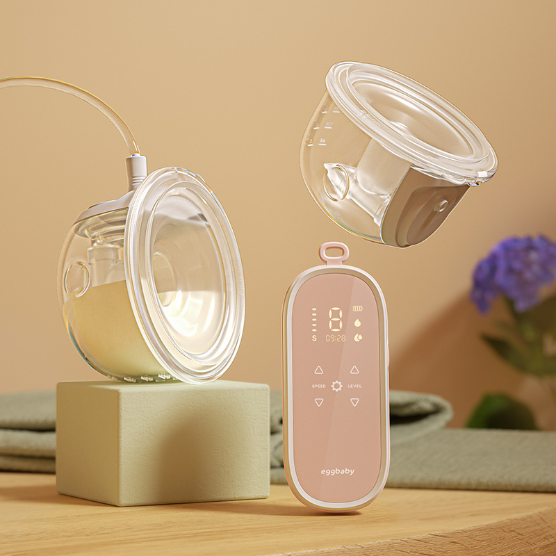 免手扶可穿戴式吸乳器便携一体式电动吸奶器Electric breast pump|undefined