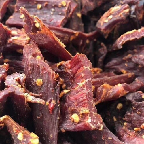 Xinjiang Beef Jerky 248g Hand-Torn Beef Jerky Naturally Air-Dried Original Flavor Wholesale Speciality Direct Supply