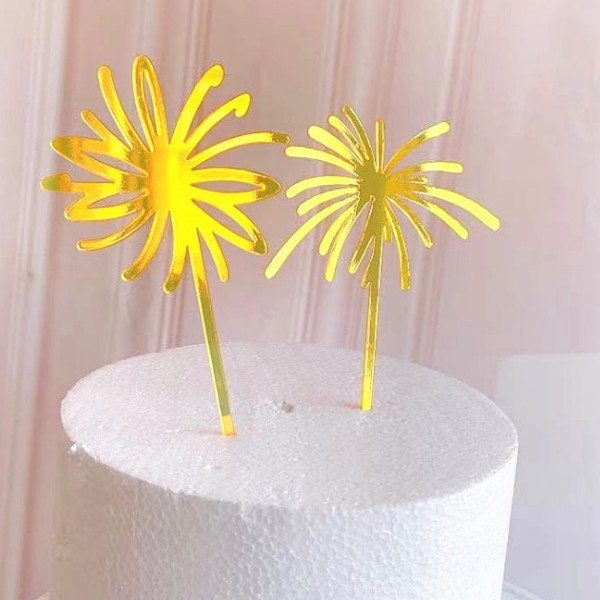 2023 Año Nuevo pastel de acrílico plug-in