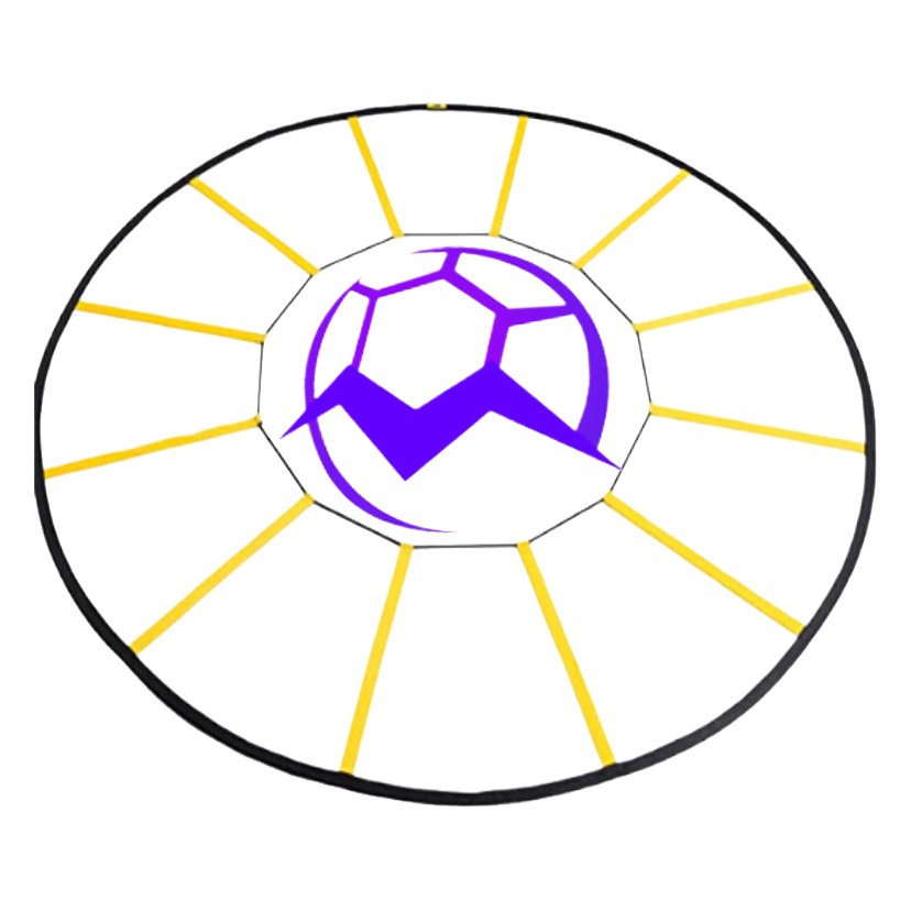 Nuevo anillo de escalera de agilidad ronda escalera de cuerda escalera de entrenamiento sensible escalera de salto equipo de entrenamiento de fútbol