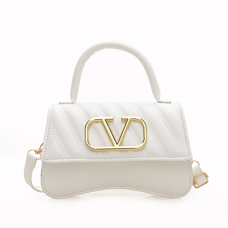 Bolso retro para axilas para mujer 2024 nuevo bolso de hombro de moda con hilo de bordar a la hendidura Bolso cuadrado pequeño de moda Bolso de axila con textura