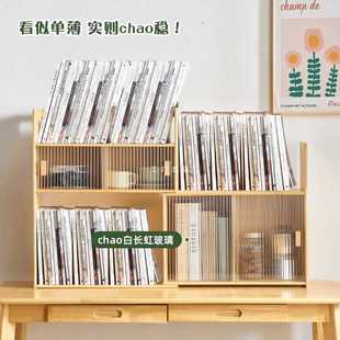 ✅ Bookshelf Desktop Storage Cabinet Storage Rack Simple Office Desk Small Multi-Layer Shelf Dust-Proof Storage Cabinet