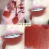 & Hangnee Han Ji Ni Fireworks Bear Lip Glaze Red Girl Niche brand Fireworks Bear Water Light Mud Student