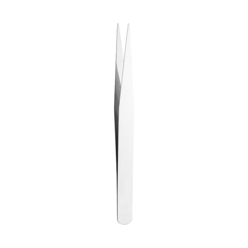 123mm pinzas de pestañas falsas sin pegamento coloridas pinzas de joyería punta herramientas de belleza de pestañas profesionales