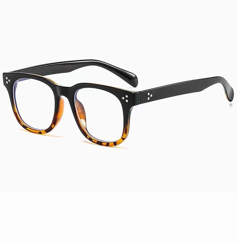 新款时尚防蓝光眼镜 跨境男女生可配近视眼镜 复古全框架眼镜批发详情16