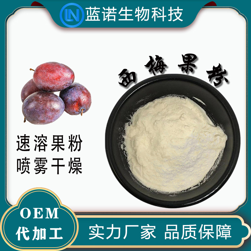 厂家直供西梅粉98% 西梅提取喷雾干燥水果粉固体饮料原料西梅果粉