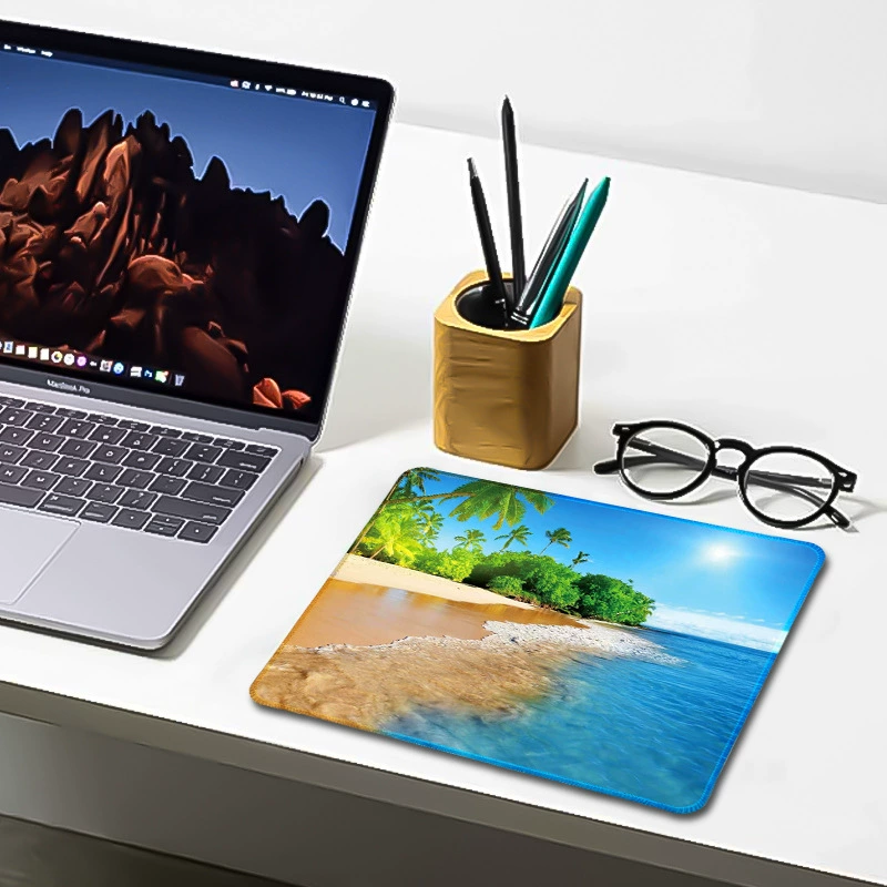 Фабрика прямых продаж игры коврик для мыши с замком Мультяшный маленький толстый рекламный компьютер милый офисный стол коврик