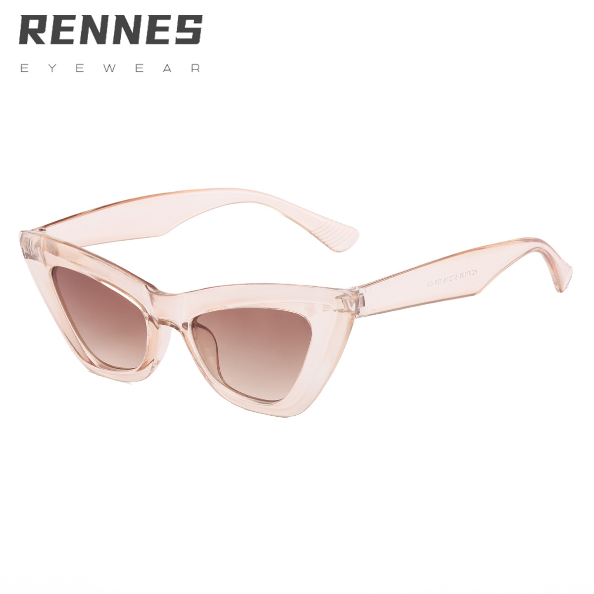 2022 nuevo ojo de gato gafas de sol de color caramelo ins poco Libro Rojo gafas de sol de las mujeres de moda retro europeo y americano gafas 97103