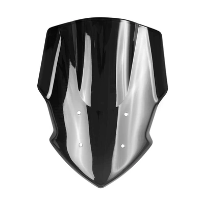 Motorcycle front windshield MT-07 18-20 modified - black