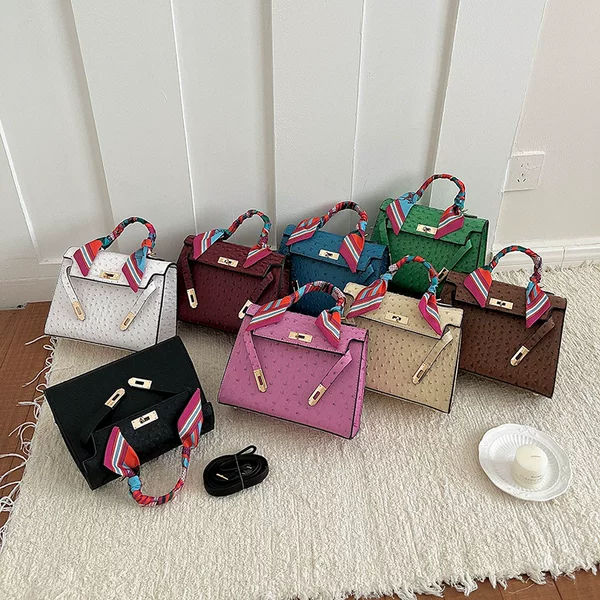 Popular retro women's bag 2026 new fashion summer large-capacity crossbody bag women's textured handbag