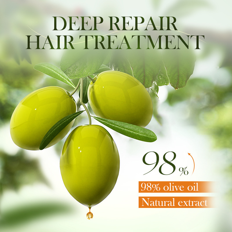 完全英語 SADOER オリーブオイル ウォッシュ＆ケアセット シャンプー コンディショナー ヘアマスク 越境貿易卸売