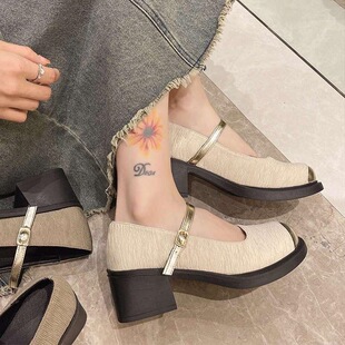 Y 54212 Mary Jane French Heels ������߸�Ь ���R�d�羳�W����