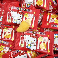サンリオのケイティのマンゴーの柔らかい砂糖のネットのお菓子の果物の味の砂糖のジュースのキャンディーの子供の少女のプレゼント