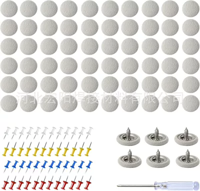 Digər kuzov və aksesuarlar, Ceiling Fabric Detachment, Fixing Sagging - velvet-gray-60pcs-buckles-60-colored-nails-1-soft-ruler-1-screwdriver-packed-in-bags