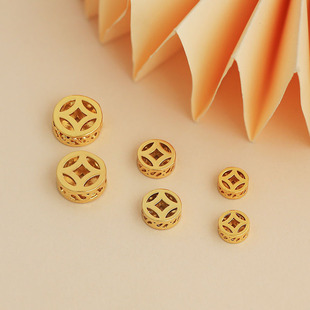 ��ɫ�U���~�X��ͨ�����18K���diy������X��ɢ�鴮���������