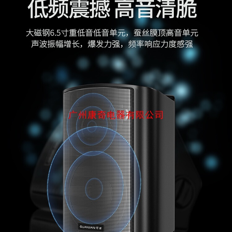 壁挂无线音响店铺舞蹈教室餐厅健身房会议室商用音箱组合套装|undefined