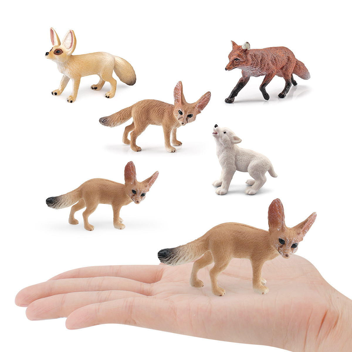 Modelo de Animales Silvestres de Plástico, Estático y Educativo, para Escritorio image 7