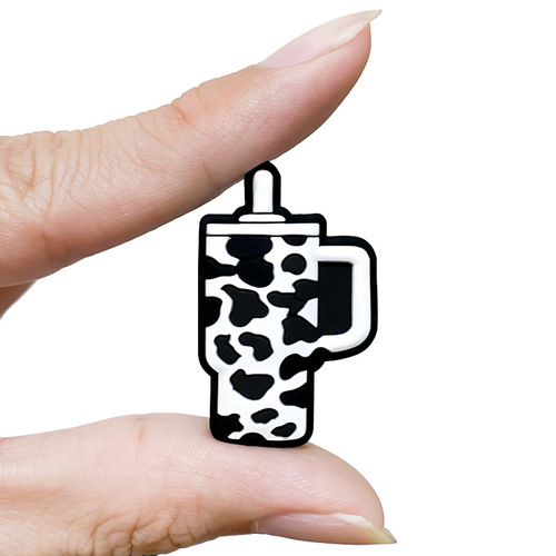 New food grade silicone travel cup beads baby cartoon diy pacifier chain beaded jewelry accessories