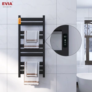 EVIA Прямые продажи с фабрики, Wi-Fi, интеллектуальный контроль температуры, таймер для сушки полотенец, настенная электрическая сушилка для полотенец