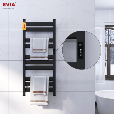 EVIA Прямые продажи с фабрики, Wi-Fi, интеллектуальный контроль температуры, таймер для сушки полотенец, настенная электрическая сушилка для полотенец