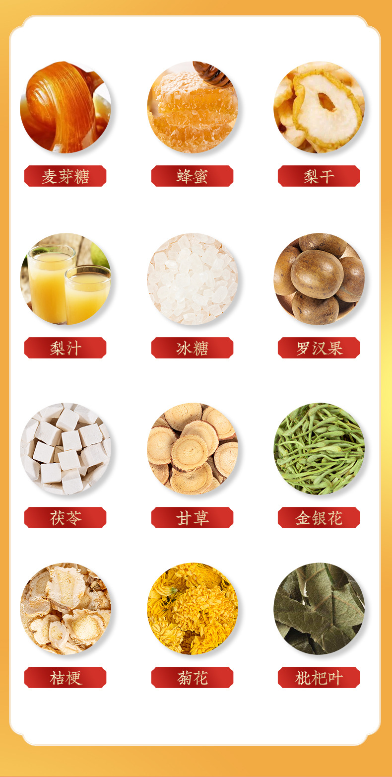 Lo Quat & Pear Herbal Paste (Pipa Qiuli Gao) — Slow-Simmered Autumn Pear Syrup with Luo Han Guo quality and texture