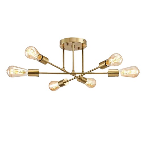 Cross-border Nordic ceiling lamp creative personality multi-head living room bedroom study lamp modern simple room household lamps