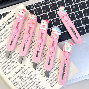 (Wholesale), cartoon handheld small pocket knife for students, DIY
