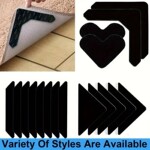 跨境代发高强度地毯固定贴防滑地毯垫双面胶贴粘胶无痕可移适用地