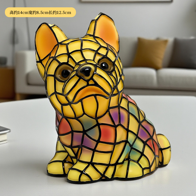 跨境Dachshund Lamp小狗系列动物拍拍灯USB充电小夜灯搪胶摆件|undefined