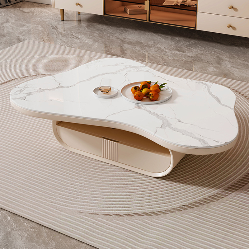 Luz estilo crema francés TV gabinete combinación nube mesa de café casa simple pequeño apartamento Estilo nórdico red muebles rojos