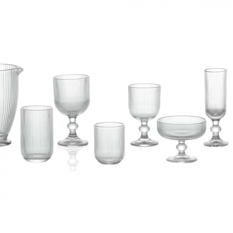 Color primario de rayas verticales espesado vaso de agua hotel taza de enjuague bucal taza de jugo taza de cepillo de dientes taza de cerveza taza de vino tinto