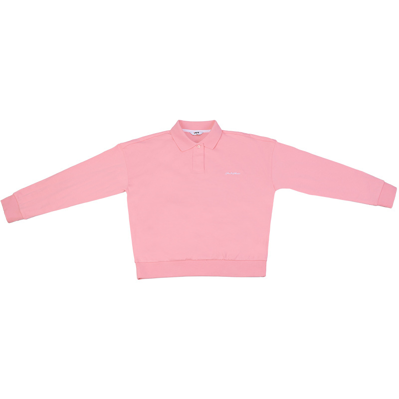 Bộ thể thao golf nữ áo polo dài tay phối quần short thêu hoa — KUZ199 [vải cotton không khí thoải mái/lỏng lẻo] quần short màu xanh nước ngoài, YF748 [Chất liệu vải cotton không khí thoải mái/co giãn] Áo màu xanh nước ngoài, KUZ199 [vải cotton không khí thoải mái/lỏng lẻo] quần short màu hồng nhạt, YF748 [Vải cotton không khí thoải mái/co giãn] màu hồng nhạt