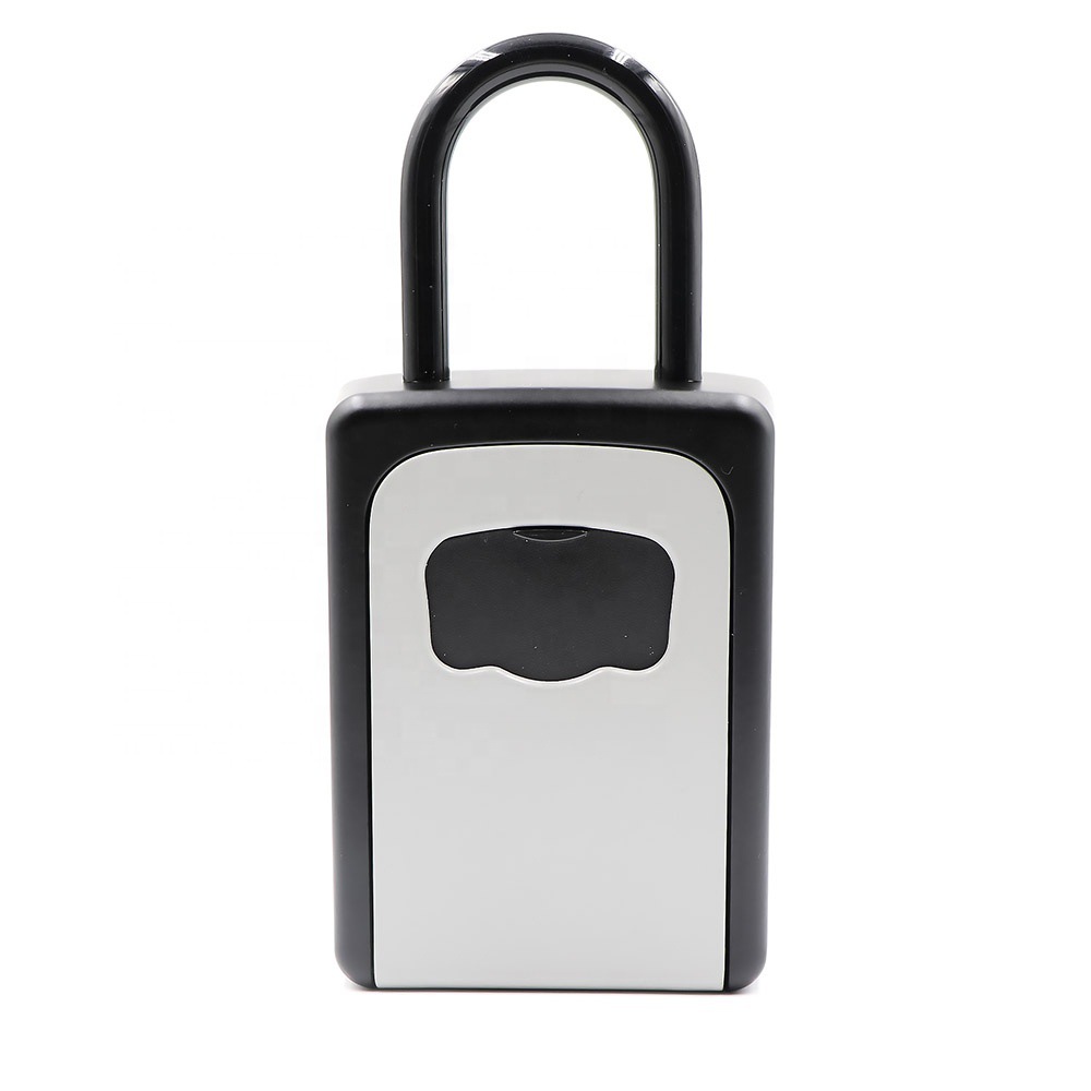 户外安全防水钥匙存储4位组合便携式挂锁箱密码锁