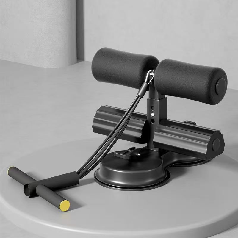 Sit-up Assistant Suction Disc Abdominal Muscle Trainer Multi-function Pull-cord Available for Women Men and Students