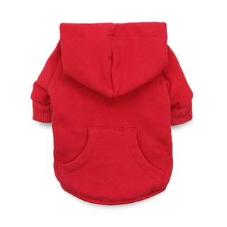 宠物厚衣服秋冬抓绒口袋卫衣两脚衣服运动风狗狗猫咪宠物衣服用品