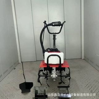 外贸出口小型微耕机水旱打田大马力旋耕机果园翻土锄草开沟起垄机
