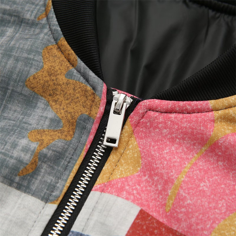 Women's clothing 2024 summer new style contrasting short casual jacket_voghion.com