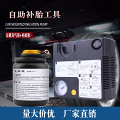 自動車真空タイヤ補胎液新エネルギー電動燃料車汎用型エアポンプ補胎液ツールセット