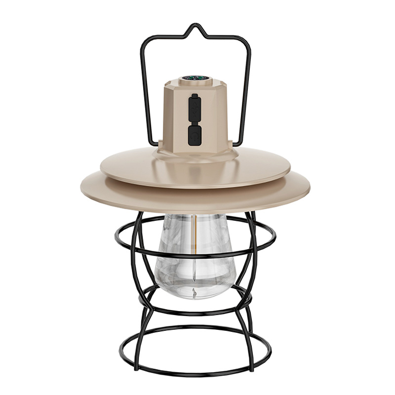 Transfronterizo nueva luz de camping al aire libre camping linterna campamento luz larga resistencia resaltar Luz de emergencia portátil