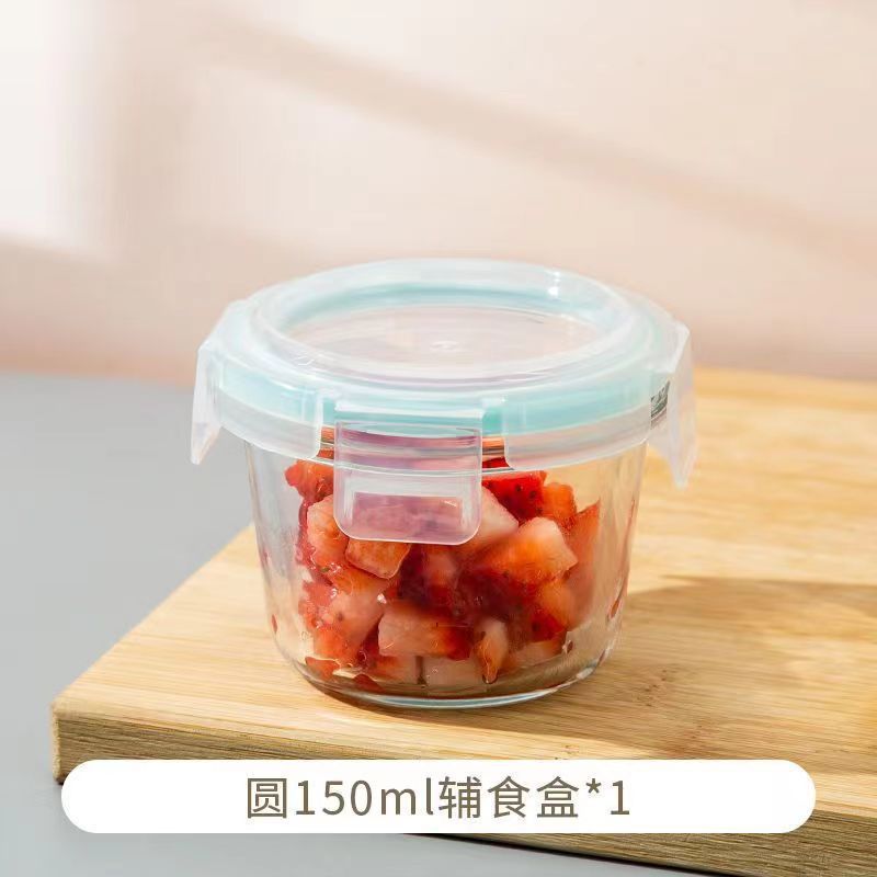 子供用補助食ボックスは、蒸したり電子レンジで温めたりすることができます。ガラス製の保存容器、赤ちゃん専用の補助食ボウル、電子レンジで温めることができます。|undefined
