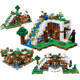 Compatible with Lego My World Block Blocks Melon Farm Chicken Coop Underworld Dispute for Boys and Girls Assembled Blocks