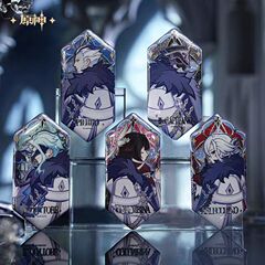 预售【正版官谷】原神-霜痕与权焰系列可组合透光亚克力立