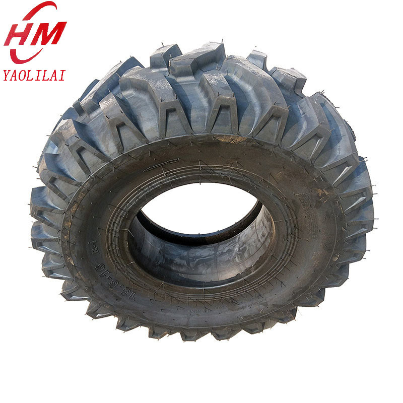 大棚拖拉机胎13.6-16玉米收割机轮胎人字花纹农业机械轮胎