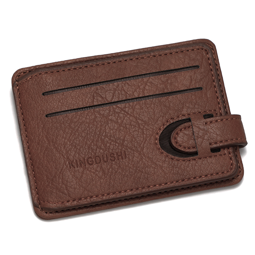 El nuevo paquete de tarjetas es simple, ligero, elegante, de alto valor, juego de tarjetas de banco de autobuses, juego de tarjetas de crédito, juego de cambio portátil, paquete de tarjetas