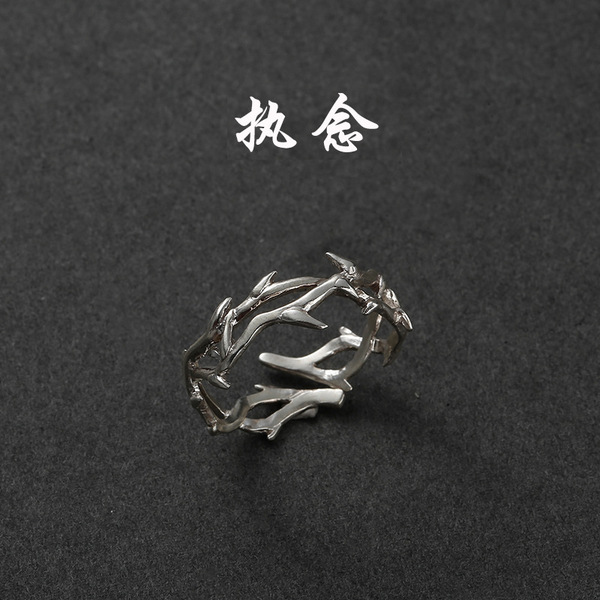Retro trend fashionable ring hip-hop style