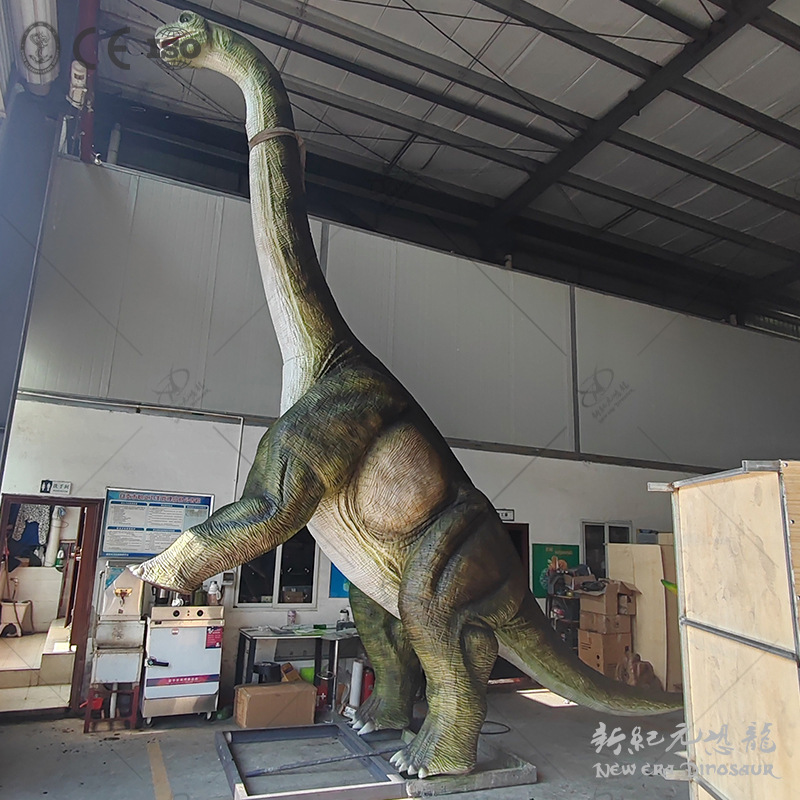 Modelo de simulación de dinosaurios de gran tamaño simulación de dinosaurios de silicona escultura de paisaje dinosaurios exhibición personalizada