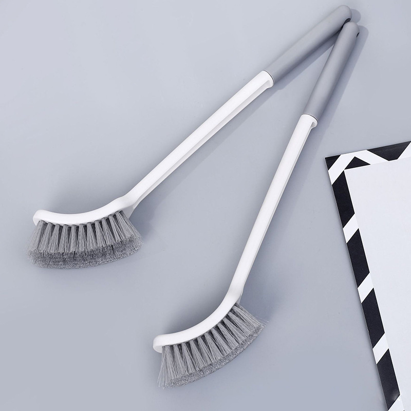 Toilet cleaning toilet brush household non-dead angle toilet brush artifact wall hanging toilet brush squatting toilet brush